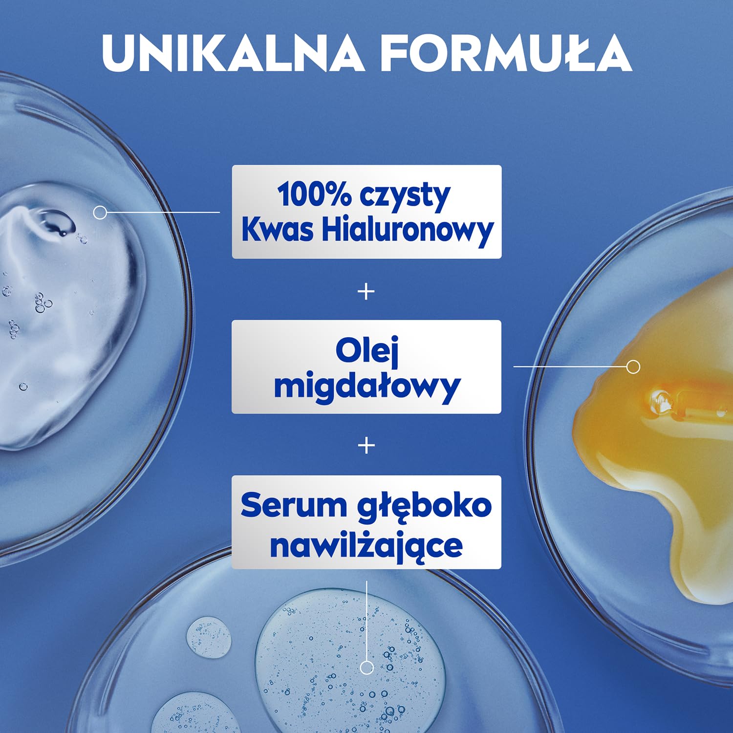 NIVEA Odżywcze mleczko do ciała z pompką z naturalnym olejkiem migdałowym i kwasem hialuronowym 625 ml