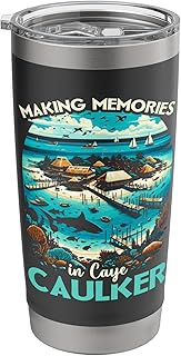 Caye Caulker Belize Travel Vacation Country Belize Roots Stainless Steel Insulated Tumbler
