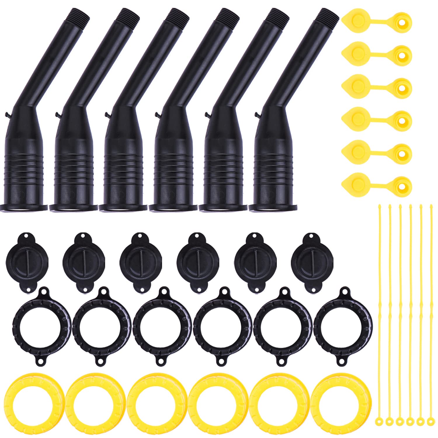 Buy Can Spout Replacement Old Style 45 Degree Angle Nozzle with kets