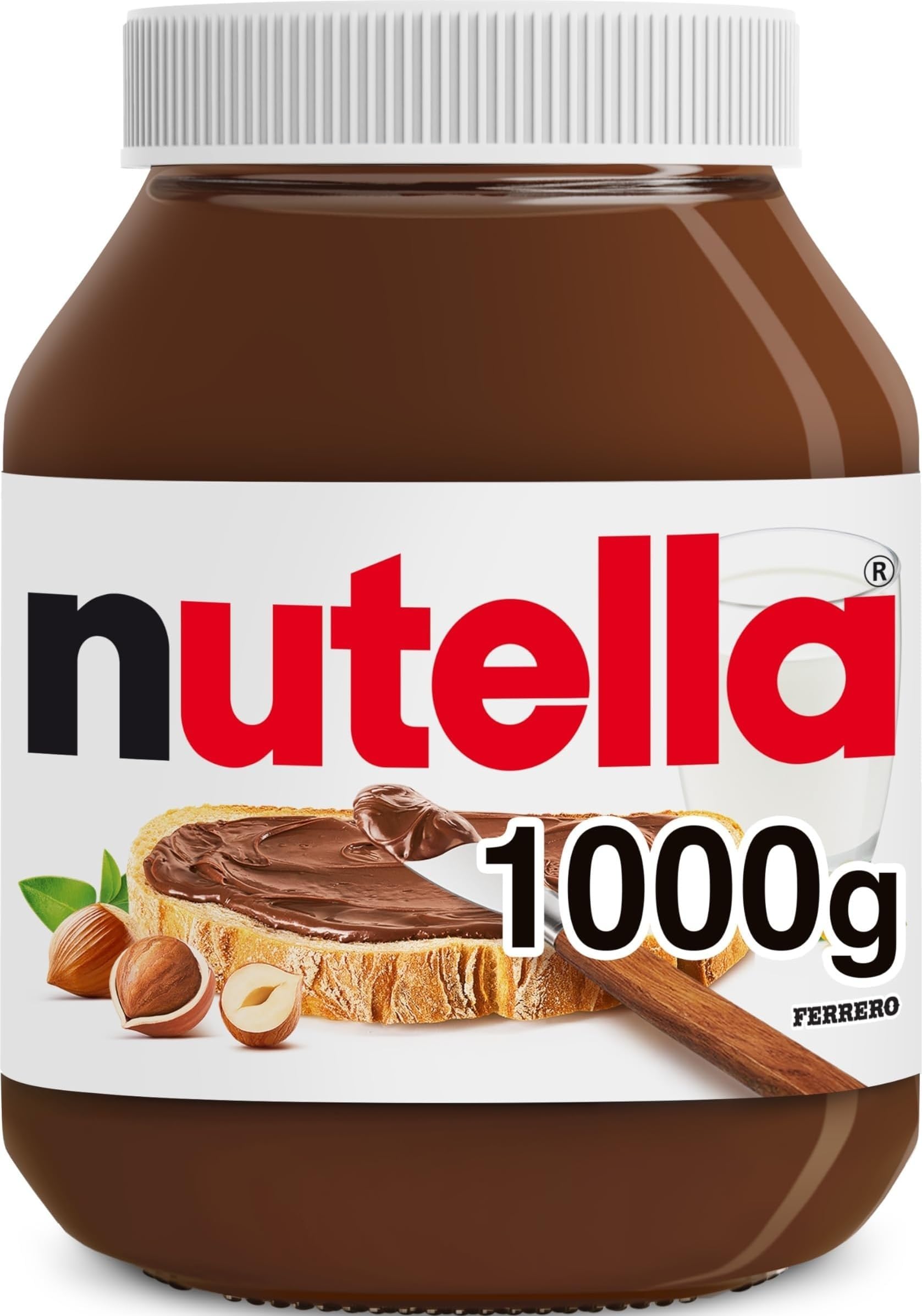 Nutella Hazelnut Chocolate Spread, 1kg