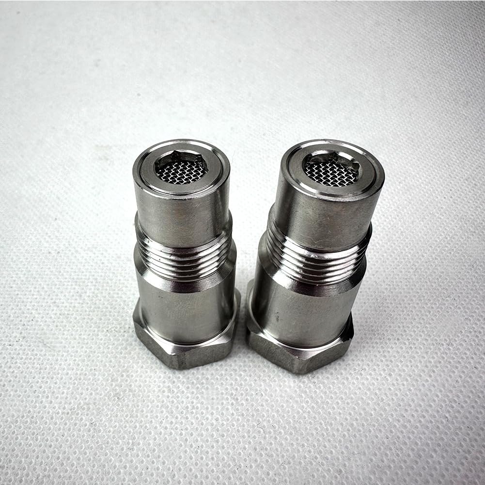 O2 Sensor Extender Adapter Oxygen Sensor Spacer 90 Degree - M18 X 1.5 ...