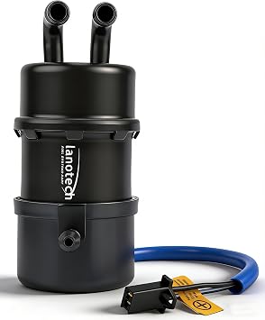 Electric Fuel Pump with 2-Wire Plug Compatible with Suzuki Boulevard 2005-2008, Intruder 1400 1987-2004, Intruder 700 1986-1987, VS700, VS1400 Replaces 15100-38A00, 15100-38A10, 15100-10F00