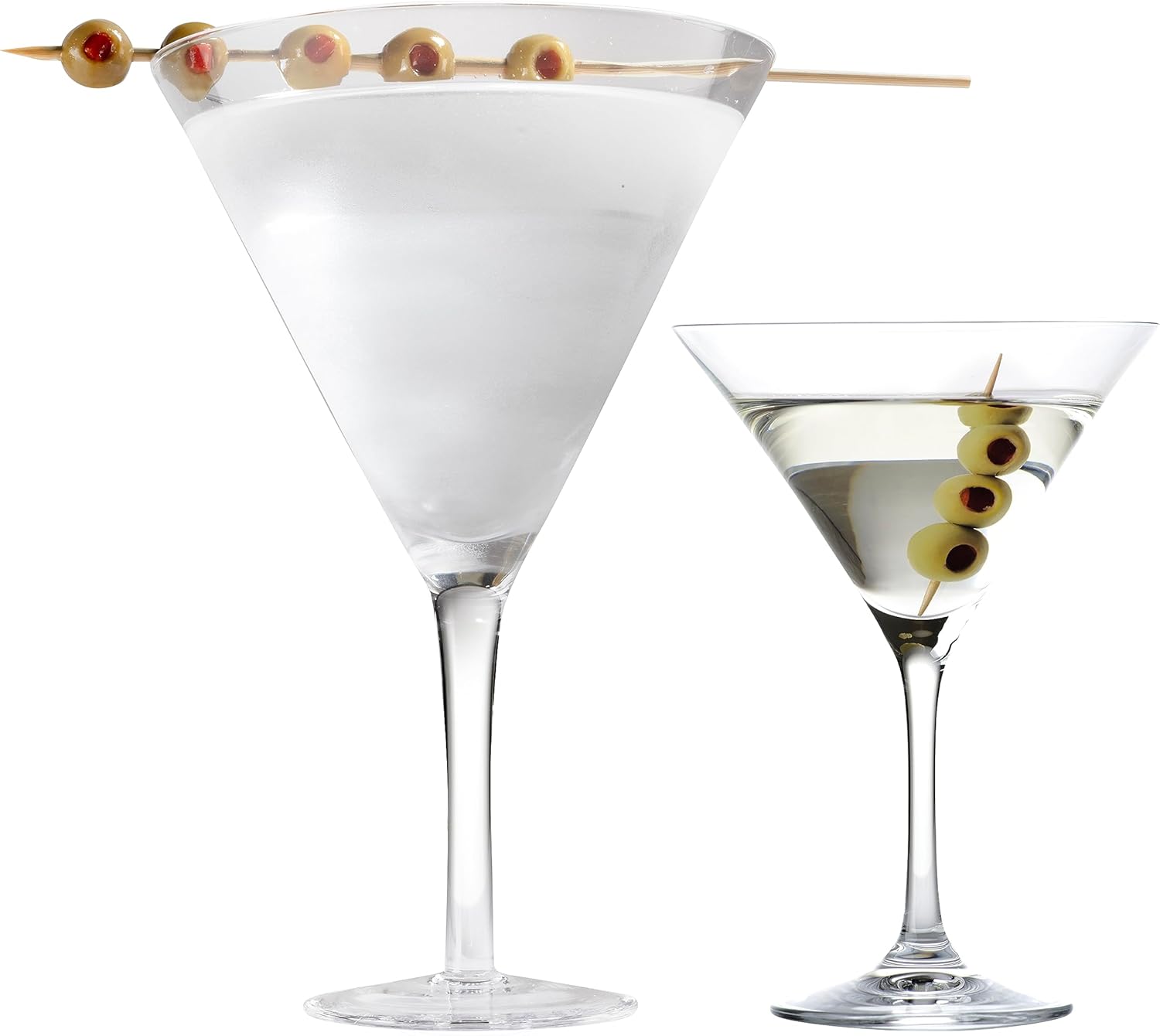 Oversized XL Giant 25 oz Martini Glass - Holds 6 Regular Martinis or Cocktails- Made of Hand-Blown Glass NOT Plastic - Jumbo Glassware Fun for Bachelorettes & Galentines - Valentines Day Gift for Her - Image 6