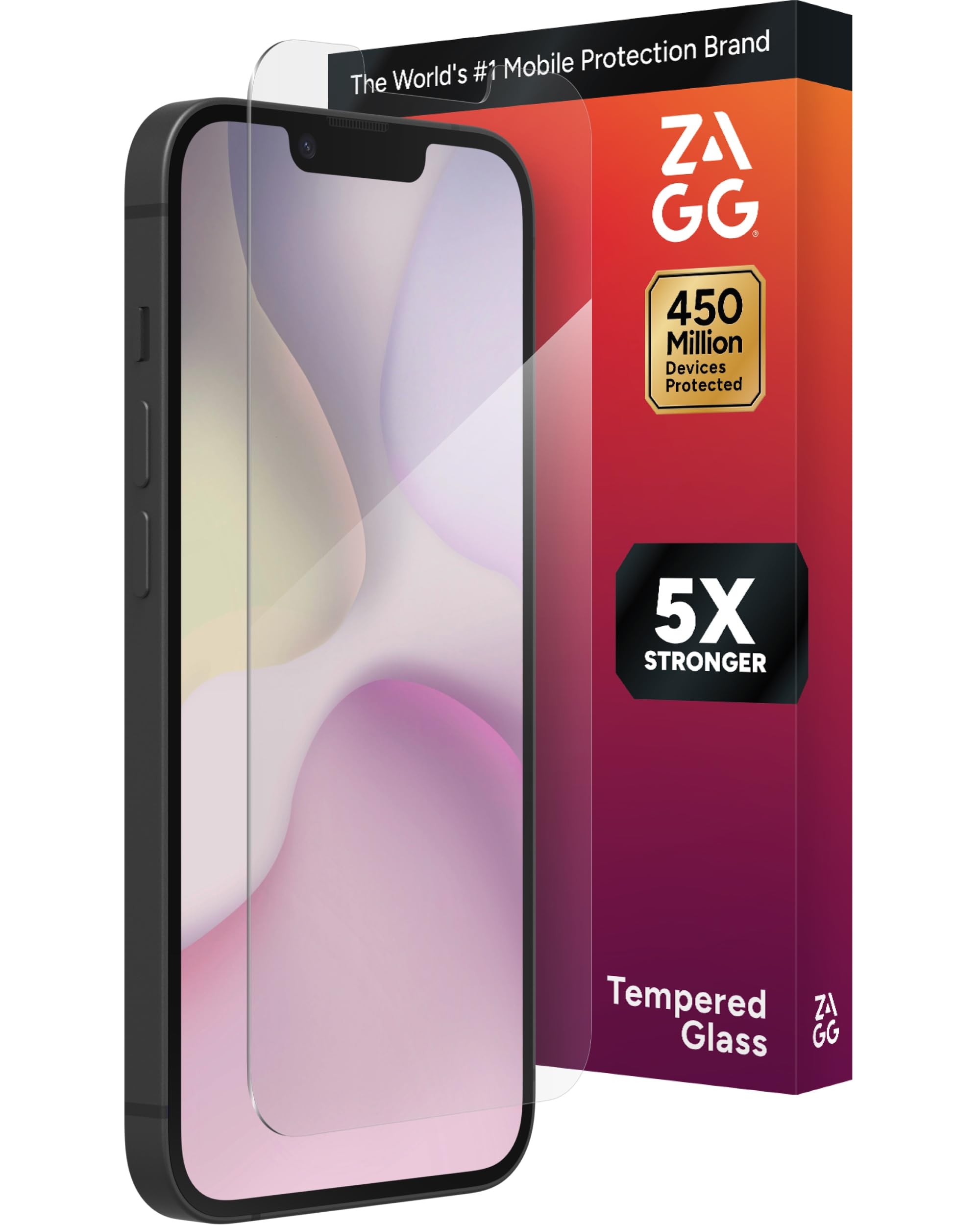 Glass Elite Screen Protector for Apple iPhone 17e/ 16e/ 14/13/ 13 Pro - Advanced Impact and Scratch Protection, Anti-Fingerprint Technology, InvisibleShield, Easy to Install