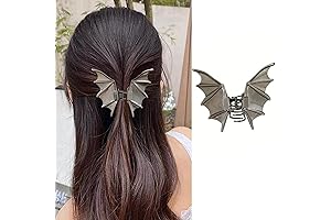 Halloween Bat Hair Claw Clip - Gothic Bat Hair Accessories for Women