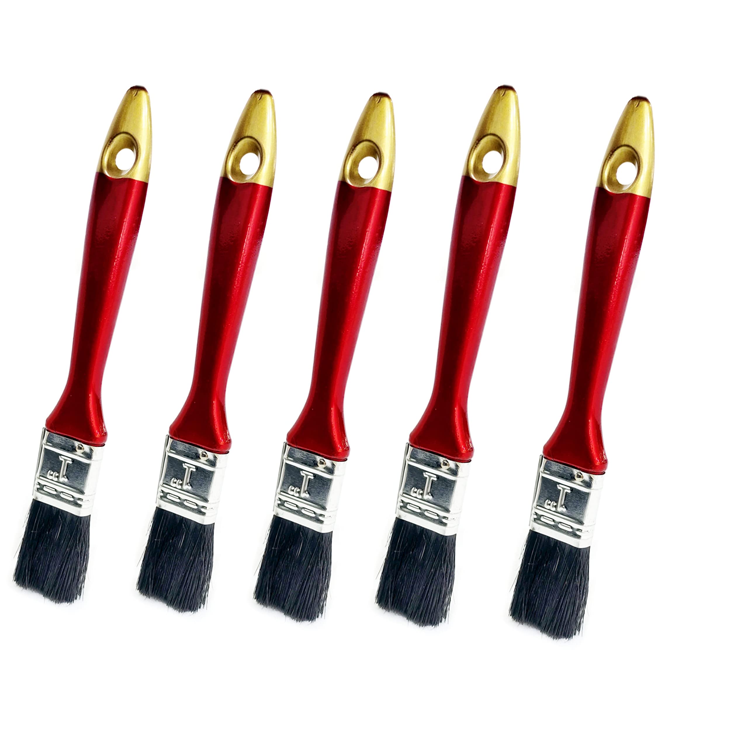 DARIT Artist Paint Brush 6 Sets of 1, 1.5, 2, 3, 4 Inches -Large Wash Brushes Set for Gesso, Varnishes, Acrylic Painting, Watercolour, Wood, Wall, Furniture-Brush Set (6) 3