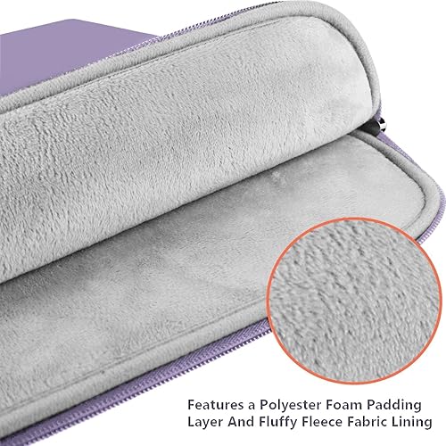 Vista 11 de Funda protectora para portátil de 14 pulgadas, a prueba de golpes, con bolsillo para accesorios, funda duradera para laptop compatible con MacBook