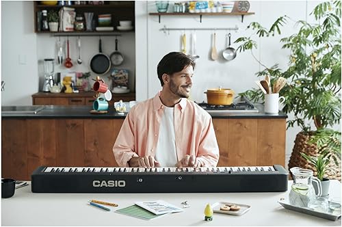 Miniatura 5 de Casio, Pianos digitales de 88 teclas para el hogar (CDP-S160BK)