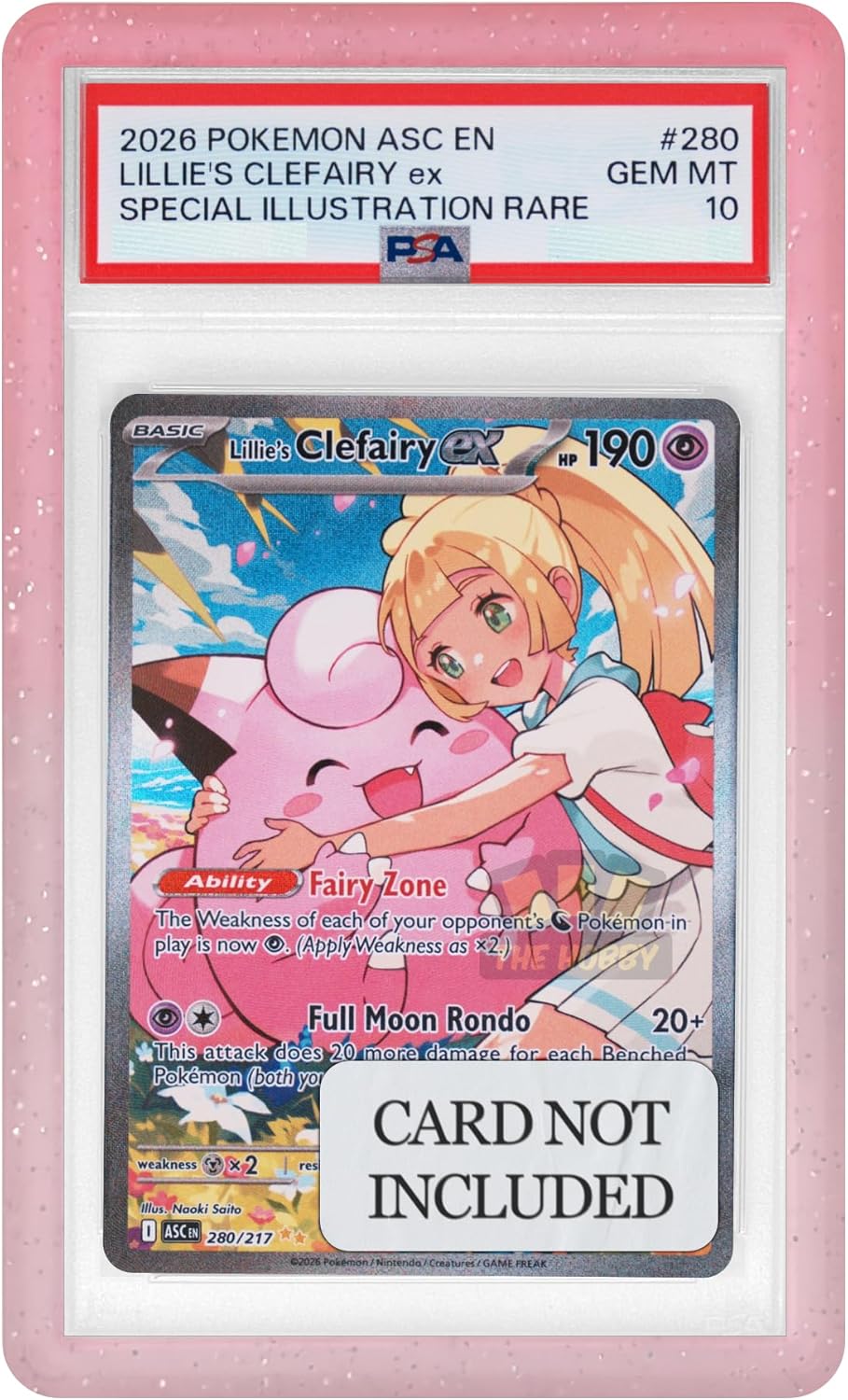 Bumper Guard for PSA Graded Cards ONLY | Limited Edition Gradient Slab Edge Protector | 1 Pack Blossom