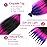 Hbegant Afro Twist Hair 24 Inch 3 Packs, Springy Afro Twist Hair Pre Fluffed Spring Twist Hair Pre Stretched Wrapping Hair for Soft Locs Hair Extensions (24 Inch (Pack of 3), 1B/Purple/Blue