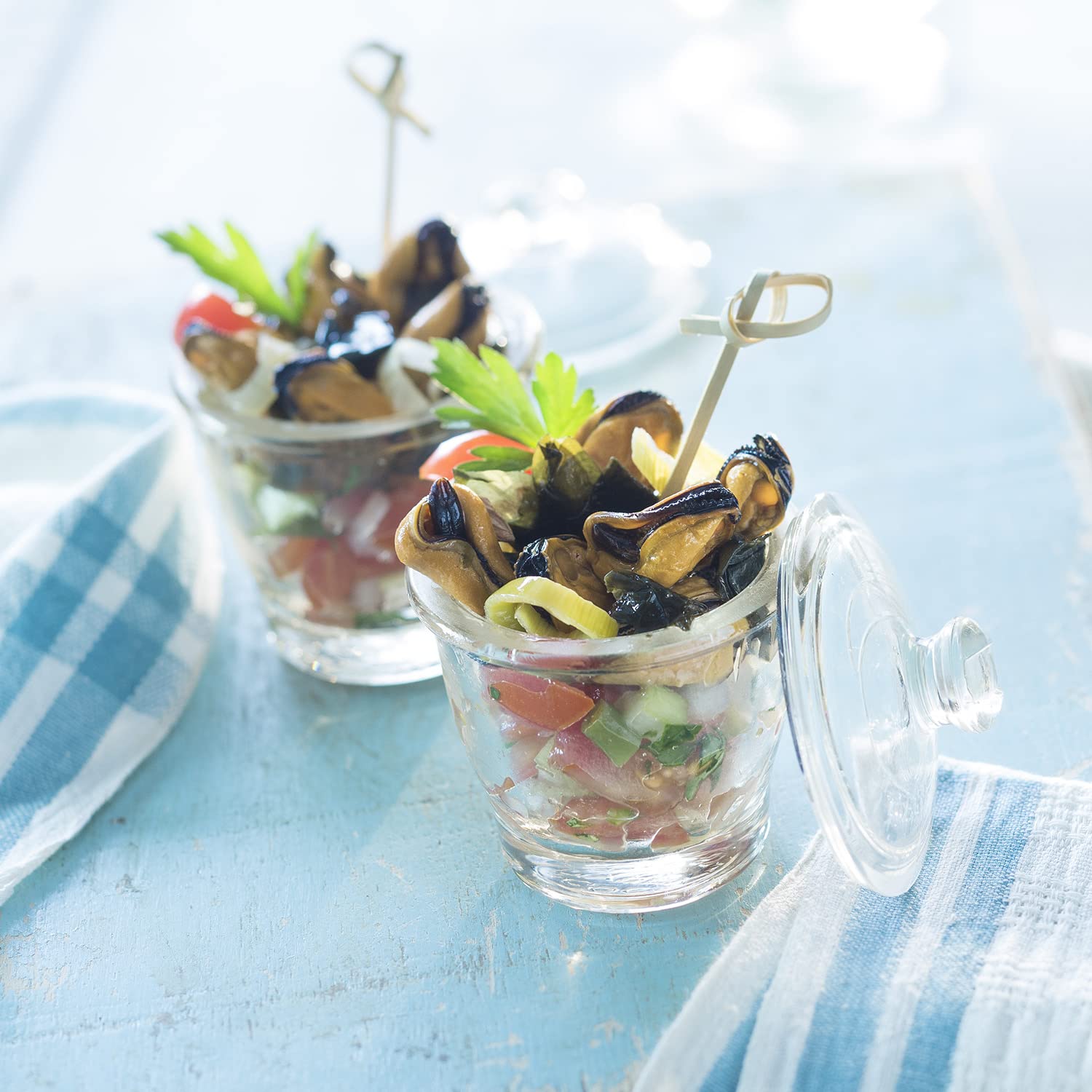 Moules au naturel Pointe de Penmarc'h le lot de 3 boîtes de 111 g - Livraison en 2 à 3 jours ouvrés depuis la Bretagne