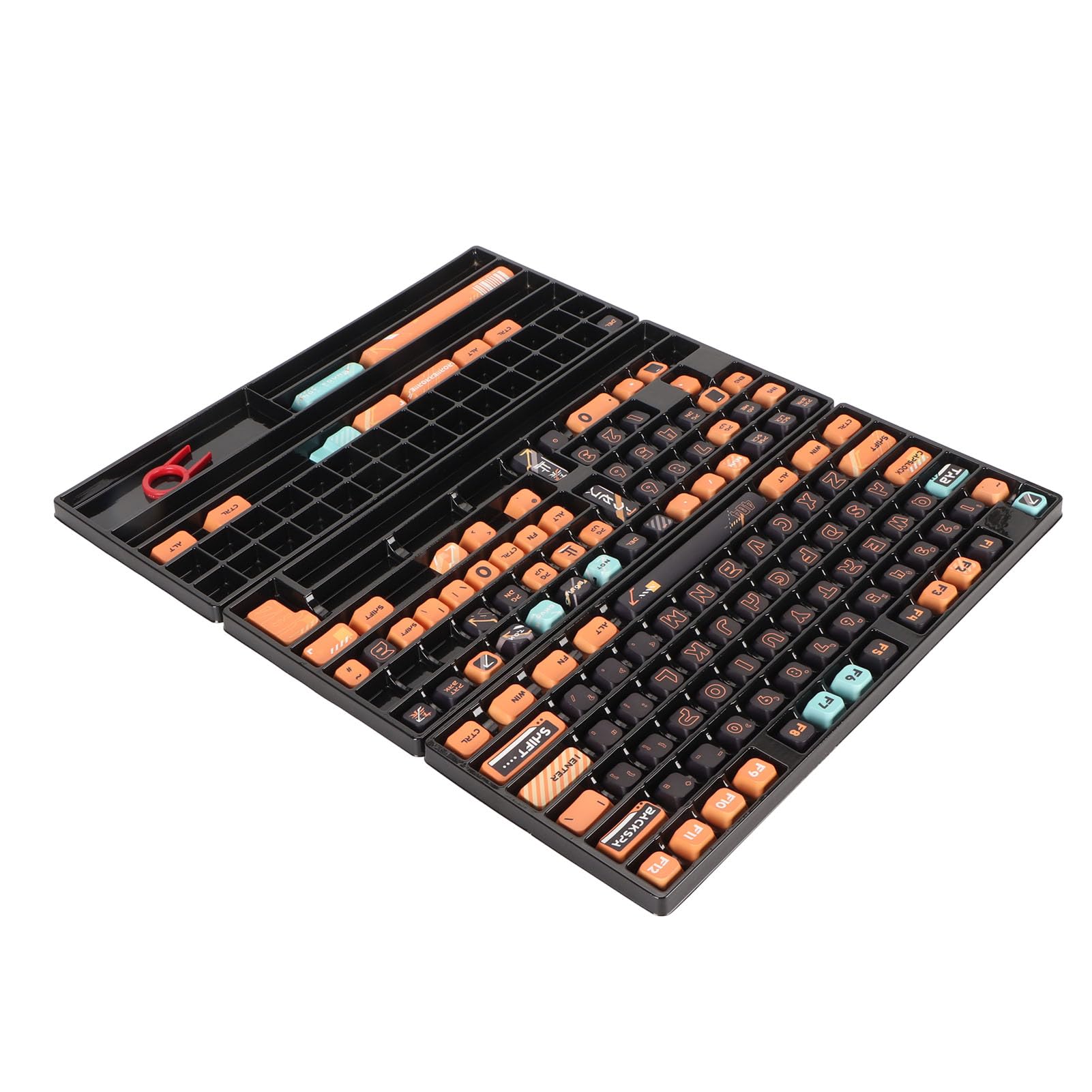 Naroote Zestaw 141 Kluczowych Klawiszy PBT Fadeless DIY Keycaps do Klawiatur Mechanicznych Niestandardowe Wrażenia Podczas Pisania