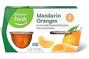 Amazon Fresh Mandarin Oranges Snack Cups