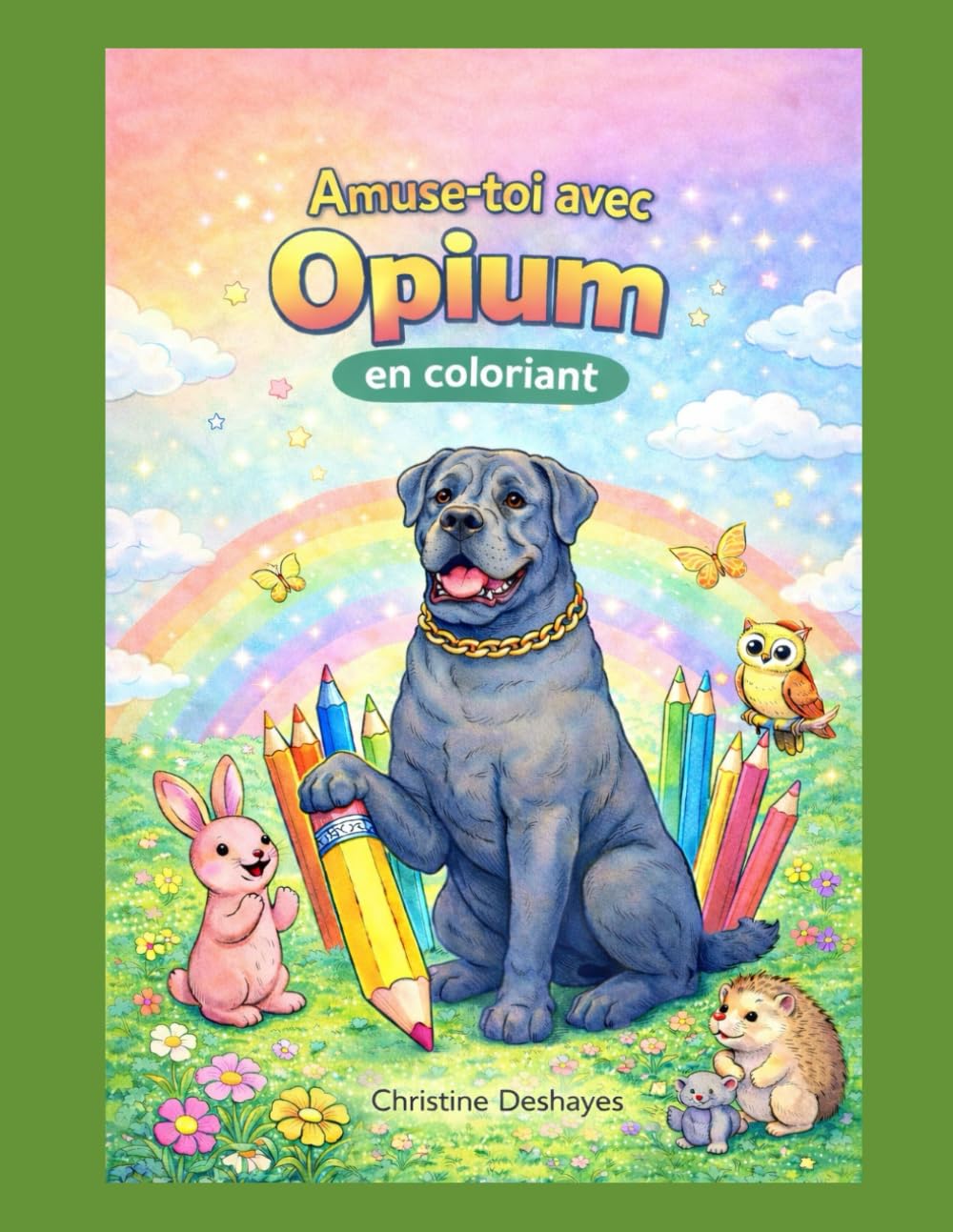 Amuse- toi avec Opium en coloriant: Apprendre l'alphabet
