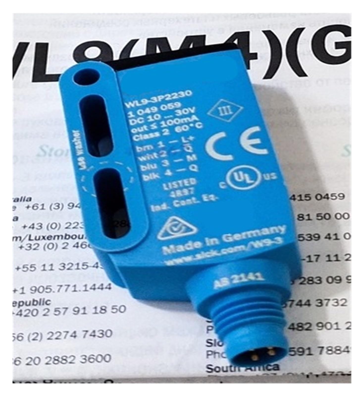 LEOTNNDQ 1pc Photoelectric Sensors WL9-3P2230