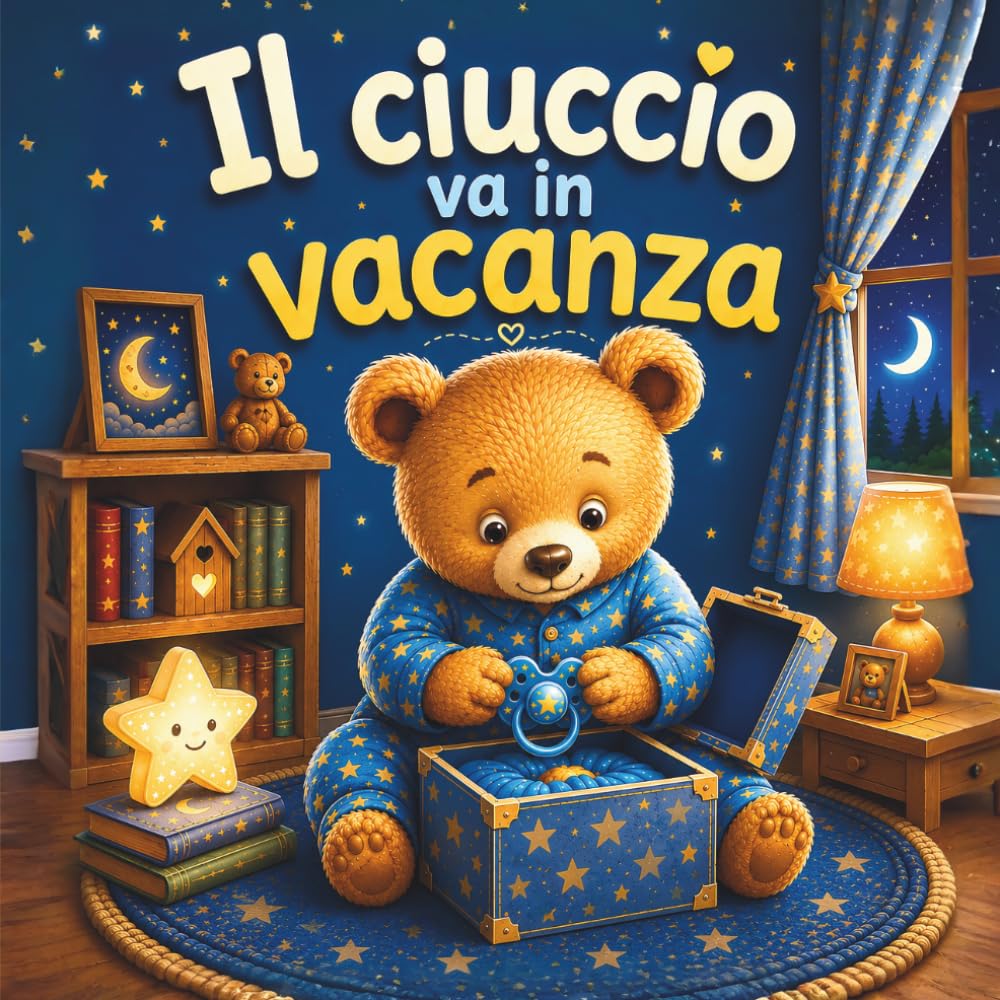 Il ciuccio va in vacanza: Una dolce storia illustrata per aiutare i bambini a lasciare il ciuccio con serenità