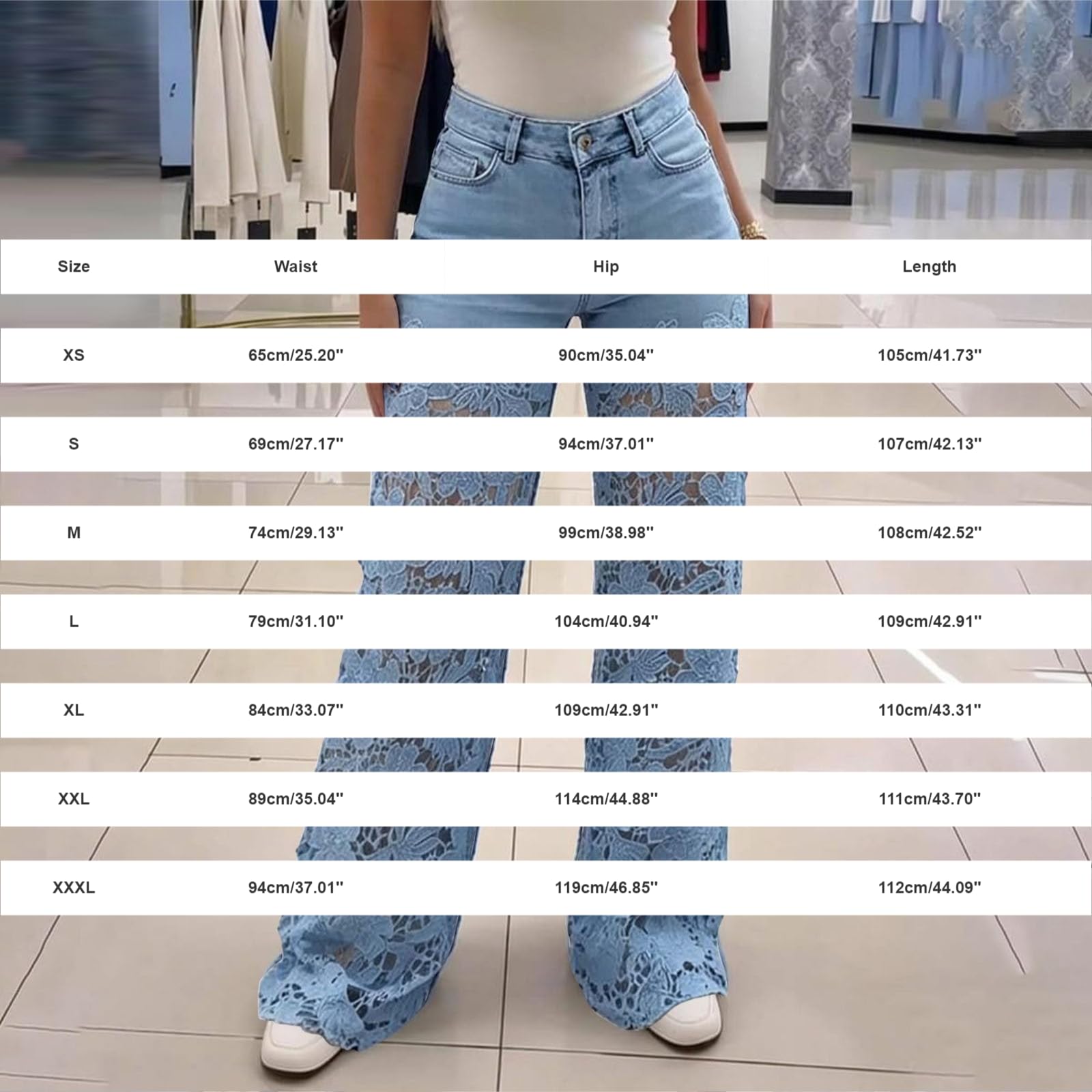 Jeans Donna Vita Alta Palazzo Jeans Baggy Leggeri Larghi Pantaloni Denim Elasticizzati Casual Gamba Larga Moda Pantaloni Vita Alta Curvy Tempo Libero con Tasche Streetwear Wide Leg Comodi Oversize