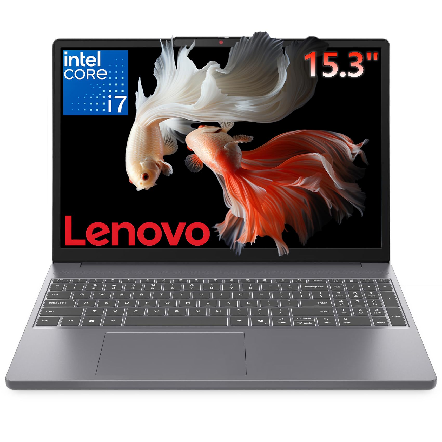 IdeaPad Laptop Computer, Intel 10-Core i7-13620H, 24GB DDR5 RAM, 1TB PCIe SSD, 15.3 Inch FHD+ Copilot AI PC, WiFi 6 & Bluetooth 5.2, Slate, Windows 11 Home, for Business & Home Office