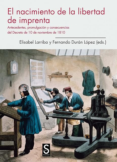 Portada de El nacimiento de la libertad de imprenta