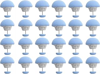 HKD Duvet Pin Clips, Cover Pins Comforter Clips With Soft Fabric Material | Double Sided Pin Fasteners With Long and Short Nails for Quilt, Cushions, Curtains - Set of 24-picture-22