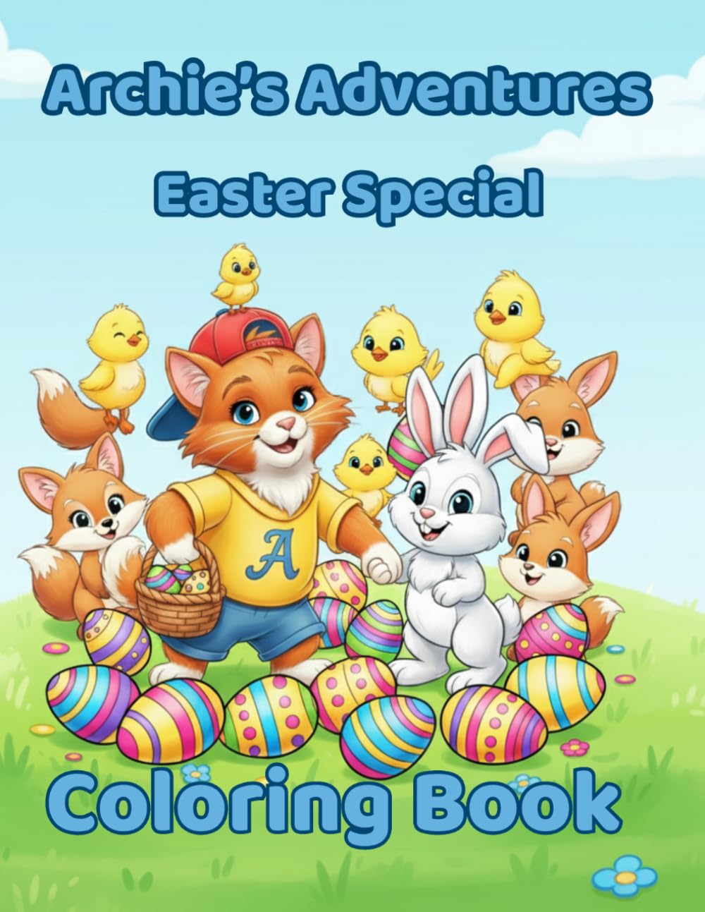 Archie’s Adventures: Easter Special: A Magical Easter Coloring Book for Kids Ages 3–8
