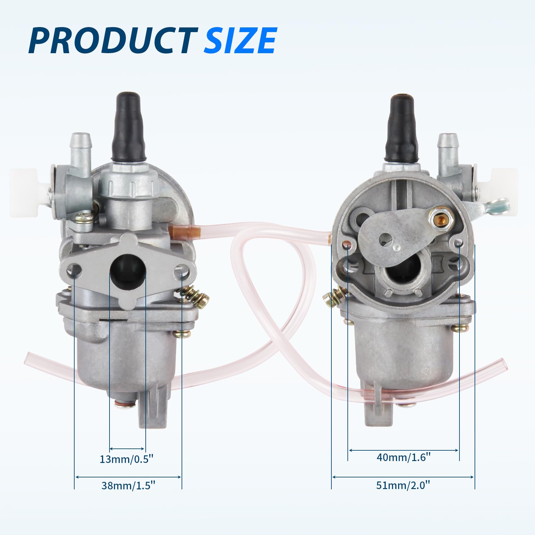 DOCAS PZ13 13mm carburatore per 43 cc 47 cc 49 cc 2-Takt-Motor Mini Moto Pocket Bike ATV Quad Go Kart Moped Chopper Dirt Bike Motorrad Roller