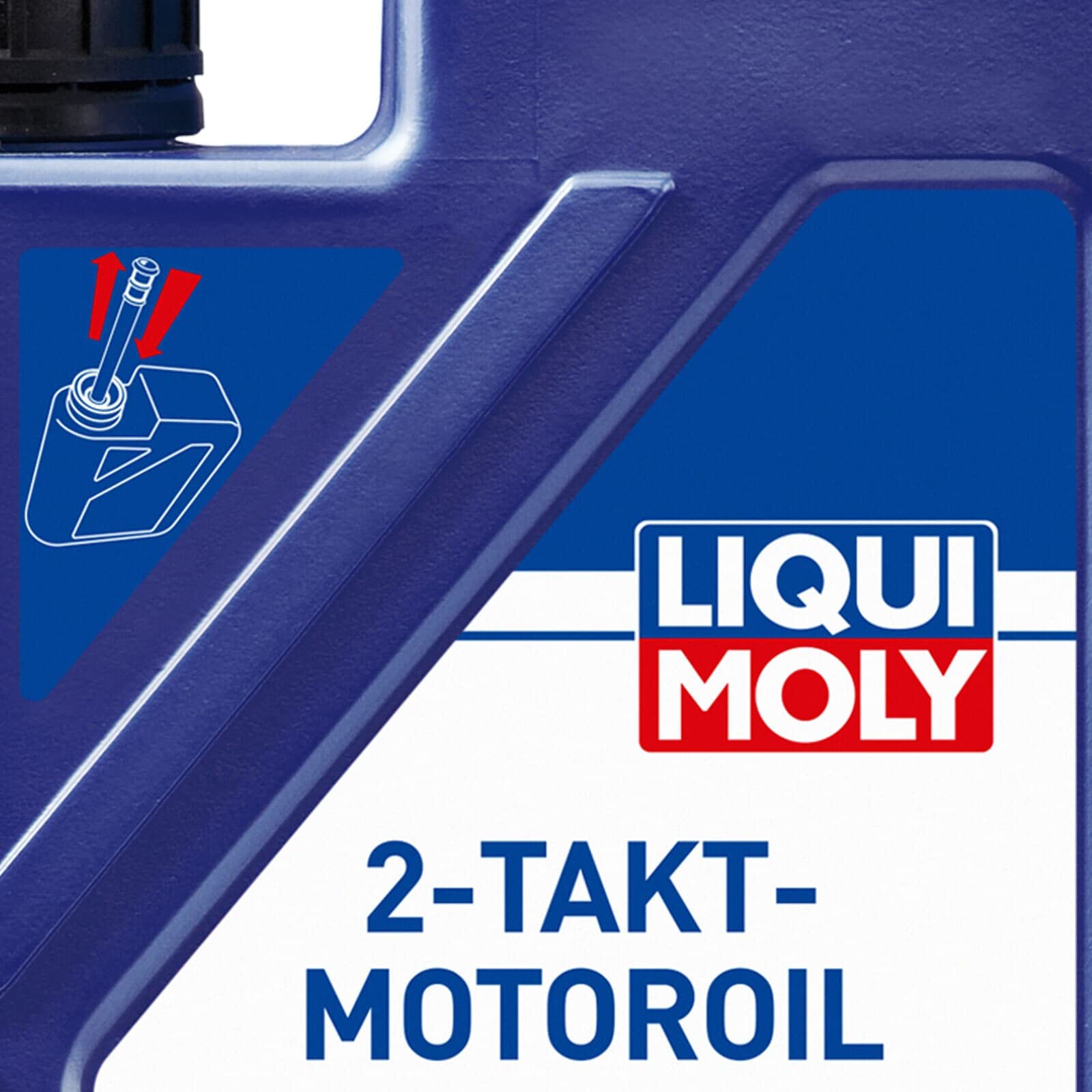 Aceite para motor de Liqui Moly 1052, para motor de 2 tiempos de cortacésped o motosierra, 3 unidades, 1 litro
