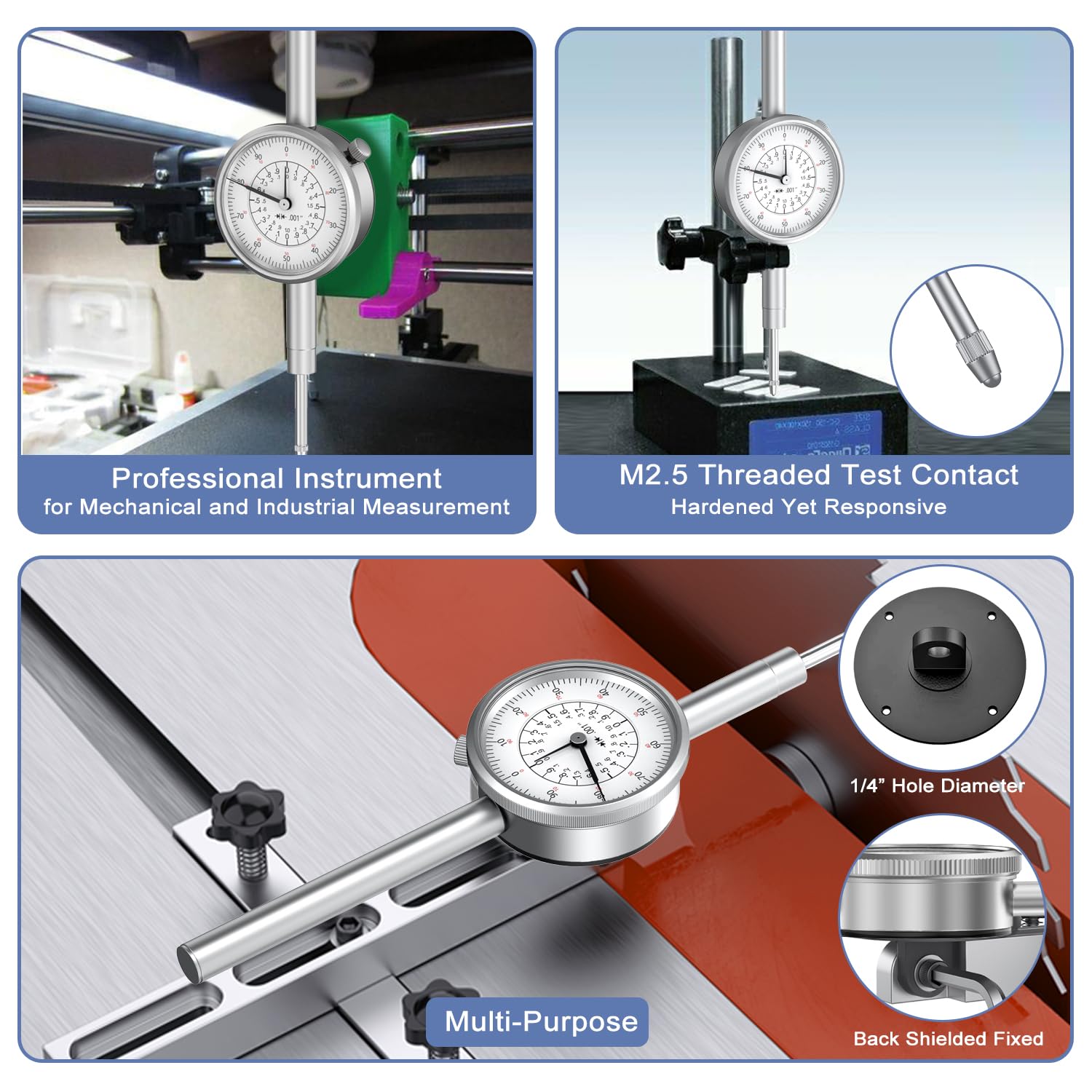 HDLNKAK Dial Indicator - Precision Measurement Tool -6 HDLNKAK Dial Indicator - Precision Measurement Tool -6