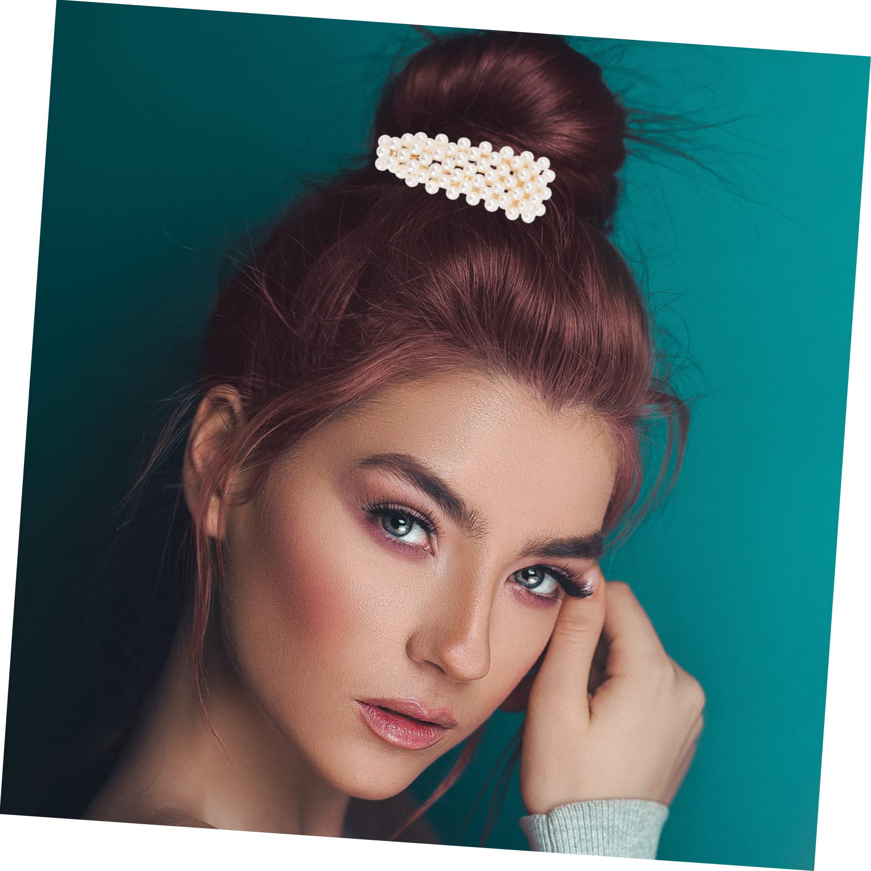 Housoutil 40stücke Teiliges Perlen-haarspangen Für Damen Elegante Haarklammern Als Stilvolle Haaraccessoires Für Hochzeiten Partys Und Alltag Zur Verschönerung Jeder Frisur