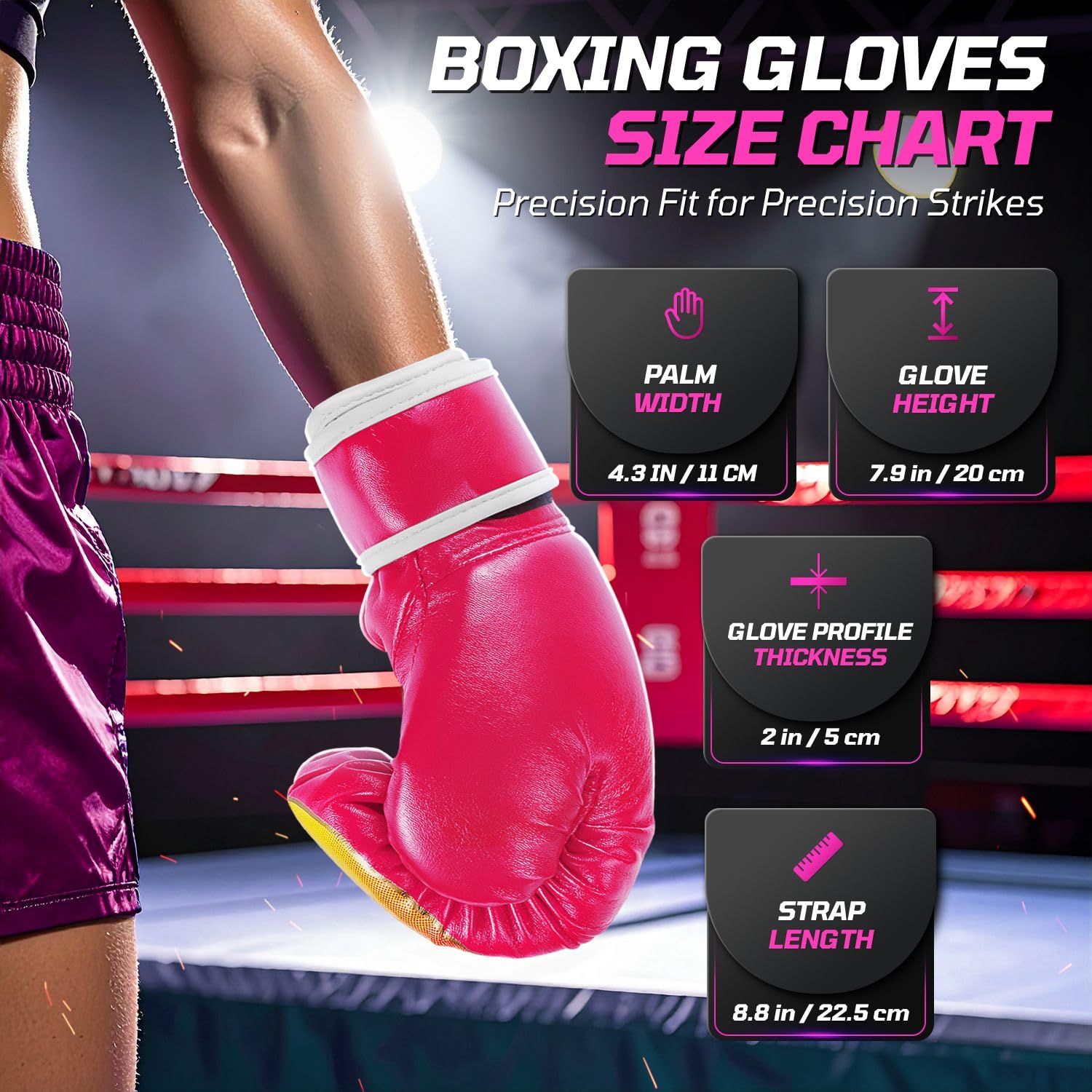 Flexzion Gants de boxe pour enfants de 3 à 8 ans, gants de sac de frappe multi-usages avec soutien enveloppant, sac de sable UFC Sparring, kickboxing, équipement d'exercice de sport, fitness, garçons