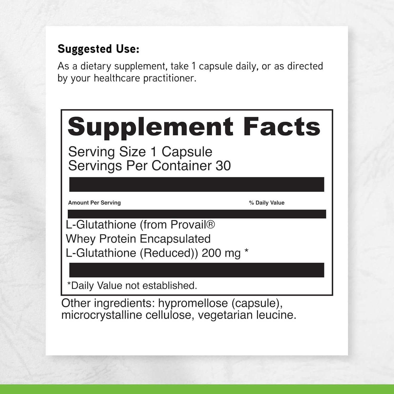 DAVINCI Labs - Glutathione Bright - 60 Capsules