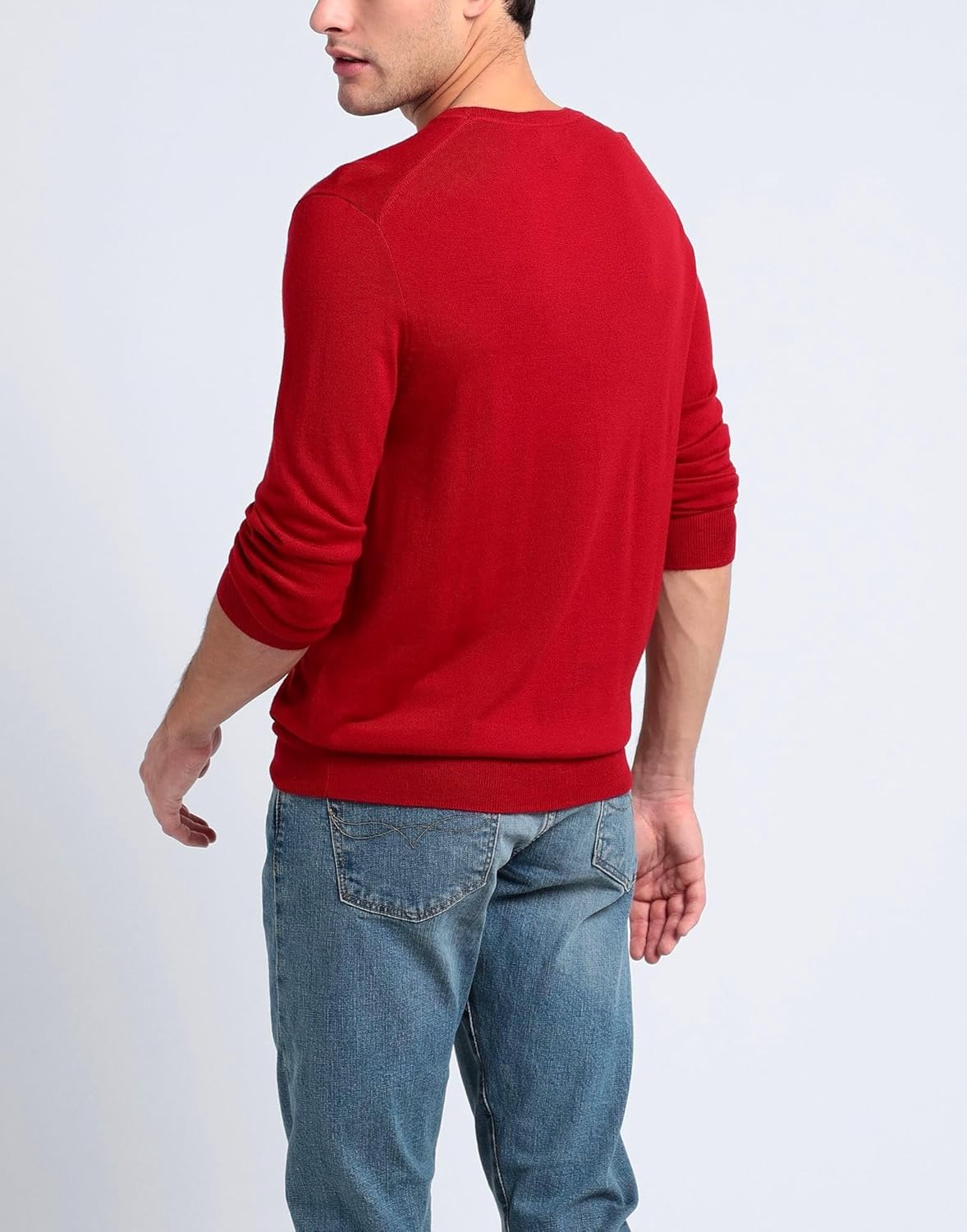 POLO RALPH LAUREN Mens Slim FIT Washable Merino Wool Sweater