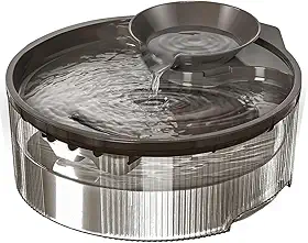 Bebedouro para Cães,Capacidade de 5L,Material ABS Ecológico,Bomba de Água Silenciosa (5V),Fácil de Desmontar e Limpar,Sistema de Filtragem Quádrupla,Bebedouro Pet 5L