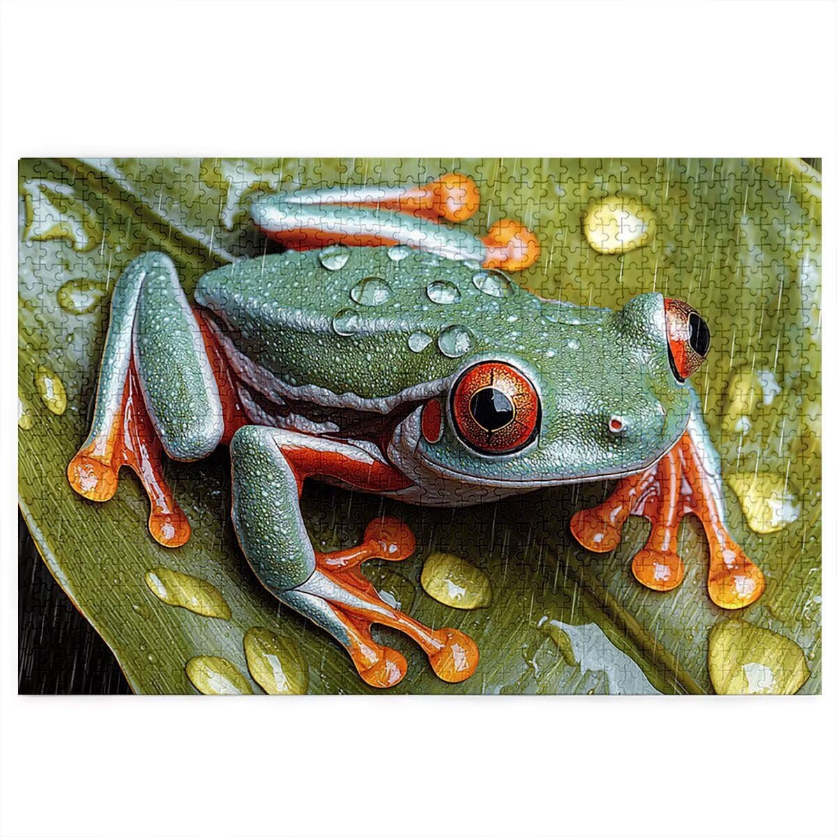 Puzzle 2000 elementów dla dorosłych, 2000 elementów, z pudełkiem na prezent, drewniane puzzle dla dorosłych z naturalnym drewnem, prezenty dla kobiet, prezenty dla mężczyzn, duże drewniane puzzle