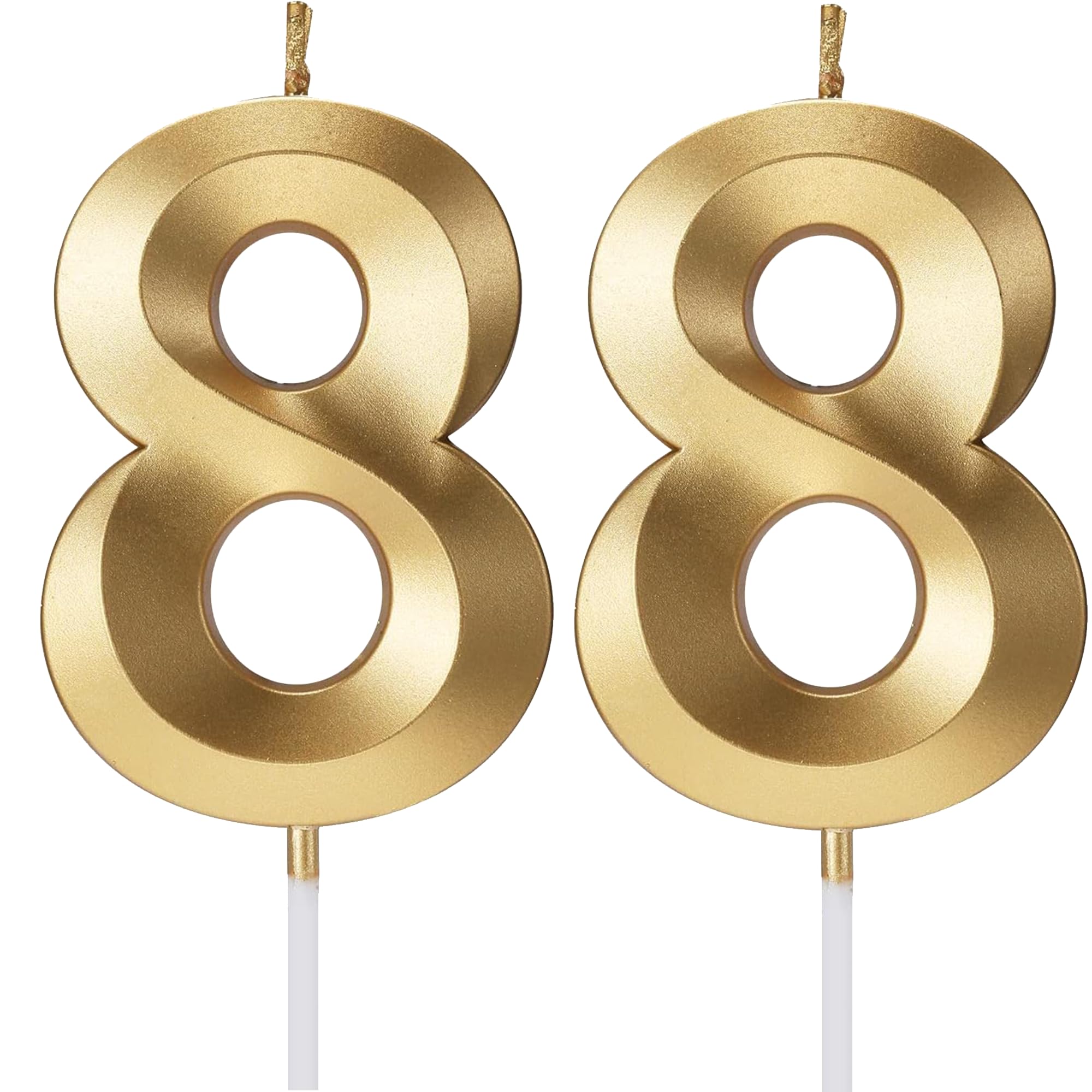 Birthday Candles Number Candles Age Year for Cakes Happy Birthday 3D Designed Wedding Anniversary Party Cake Topper Decorations