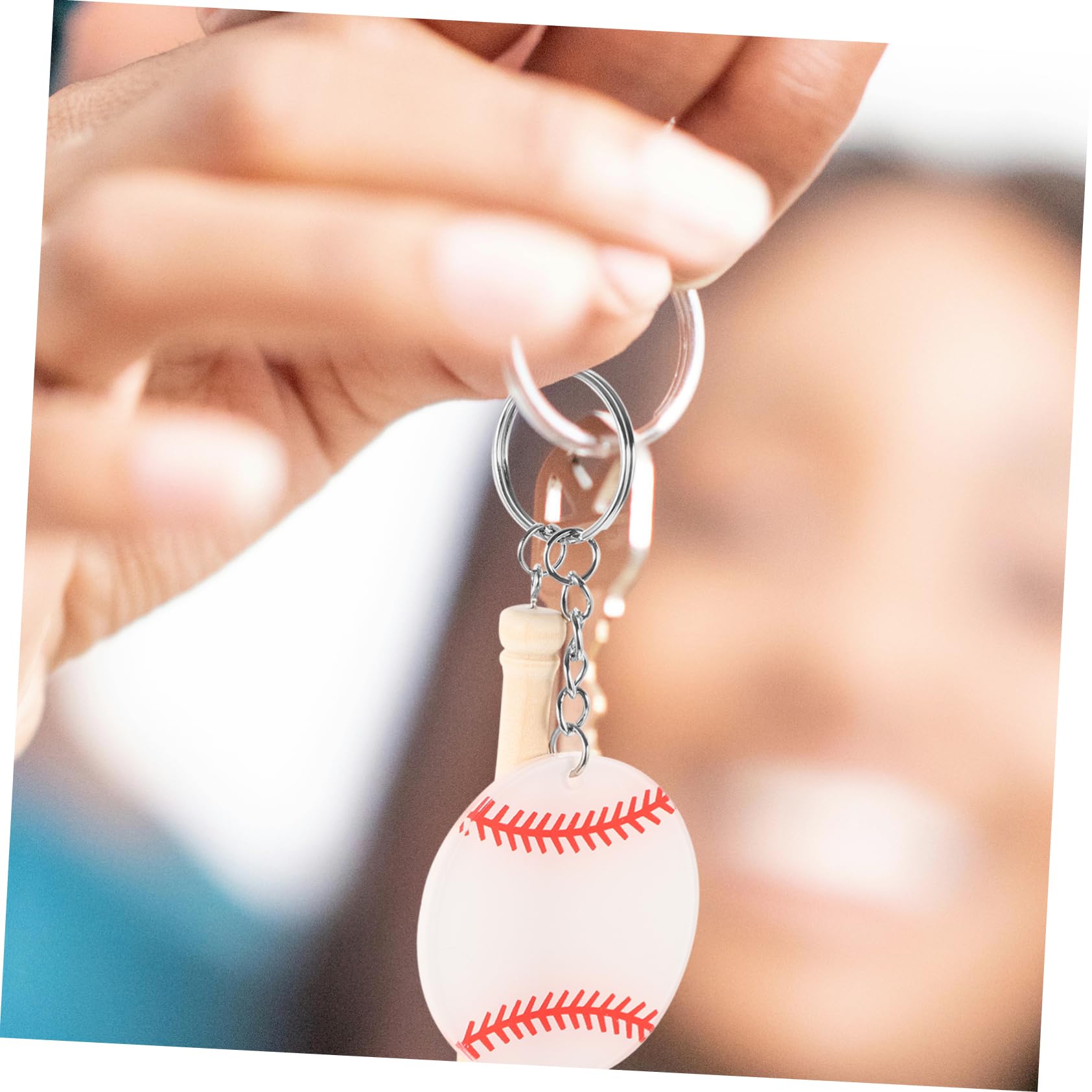 ifundom Baseball Schlüsselanhänger Weiche Schlüsselanhänger Für Sportliebhaber Für Taschen Und Rucksäcke