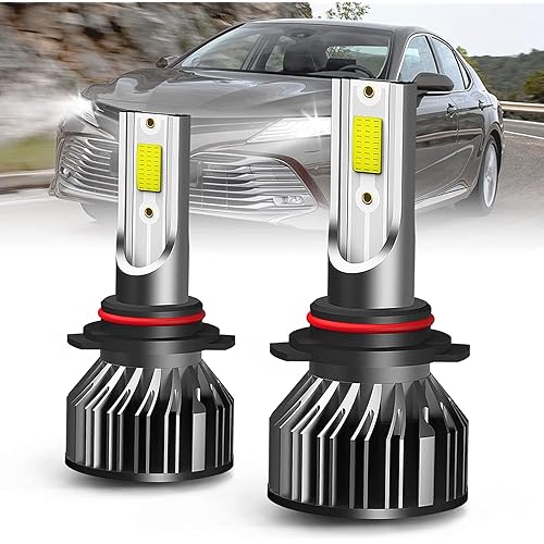 H8/H9/H11 LED Headlight Bulbs, Plug and Play LED Light Replacement Kit, 6500K Cool White LED Headlight Conversion Kit IP68 Waterproof, Quick Installation, 2Pack