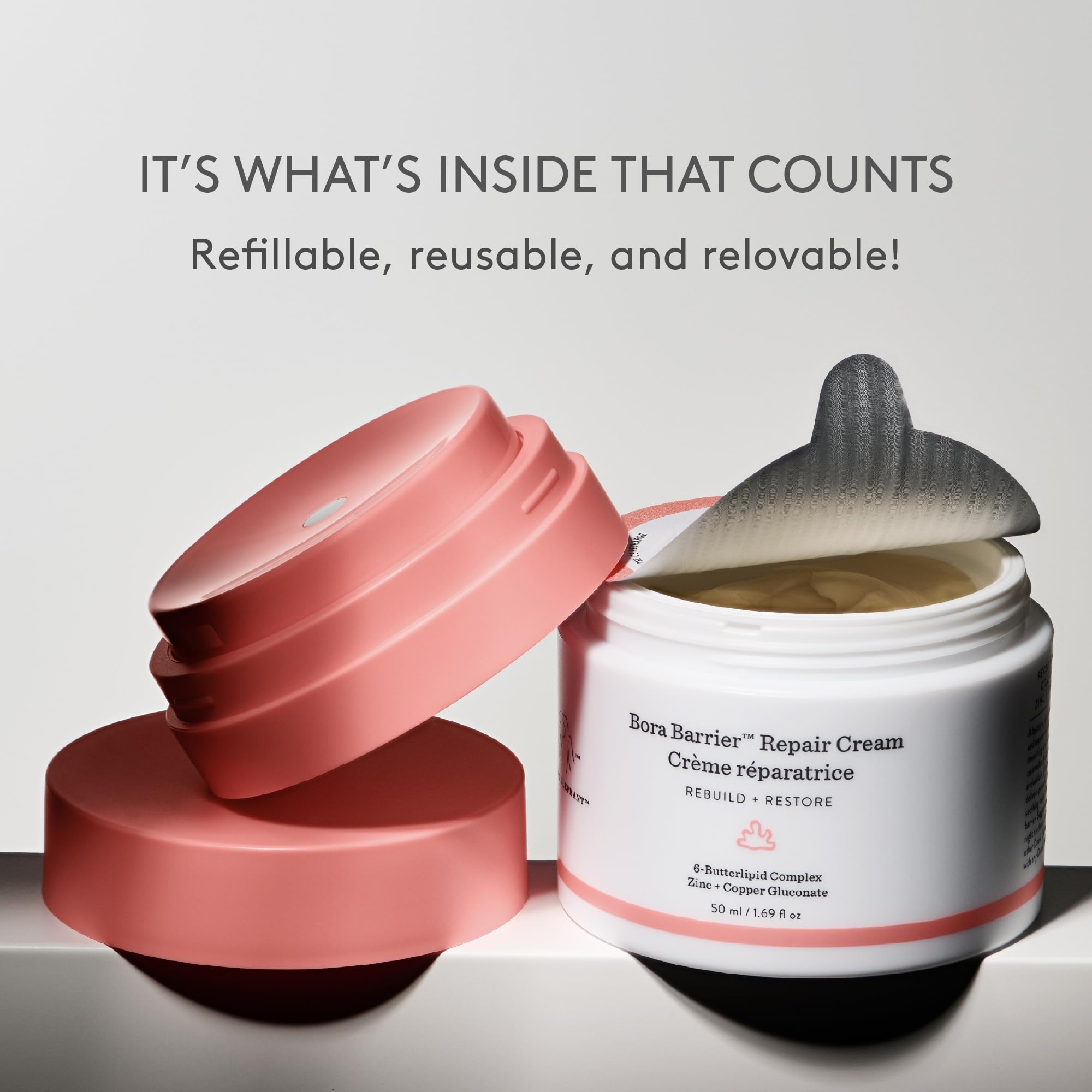 Bora Barrier Repair Cream by Drunk Elephant for Women - Crema da 1,69 oz