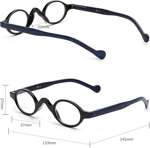 Miniatura 6 de JM - Lote de 3 gafas de lectura ovaladas para mujer