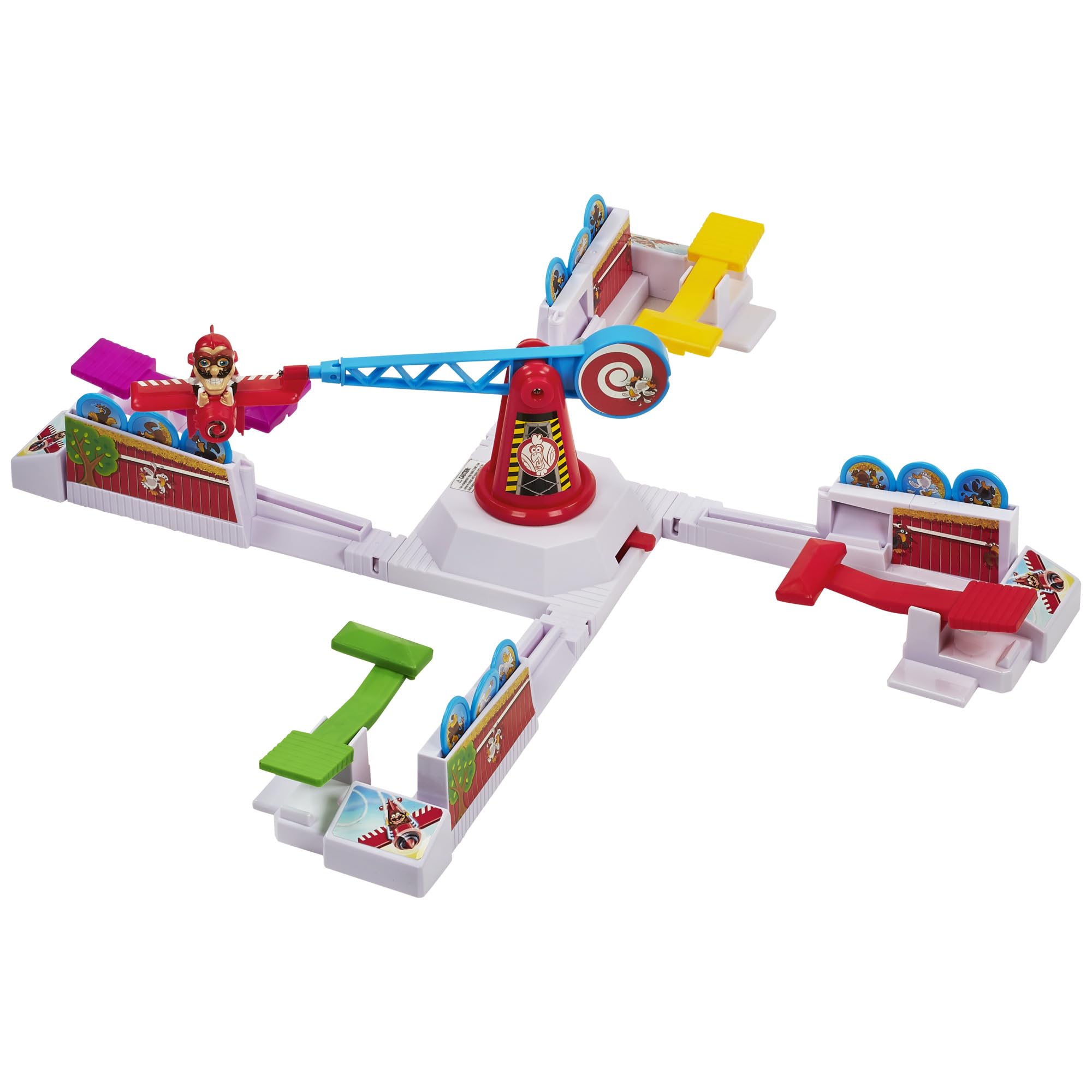 Hasbro Looping Louie 15692398 Jeu de fête 3D Amusant pour Anniversaire d'enfant, Jeu de société et de Famille, pour Enfants et Adultes, 2 à 4 Joueurs, à partir de 4 Ans