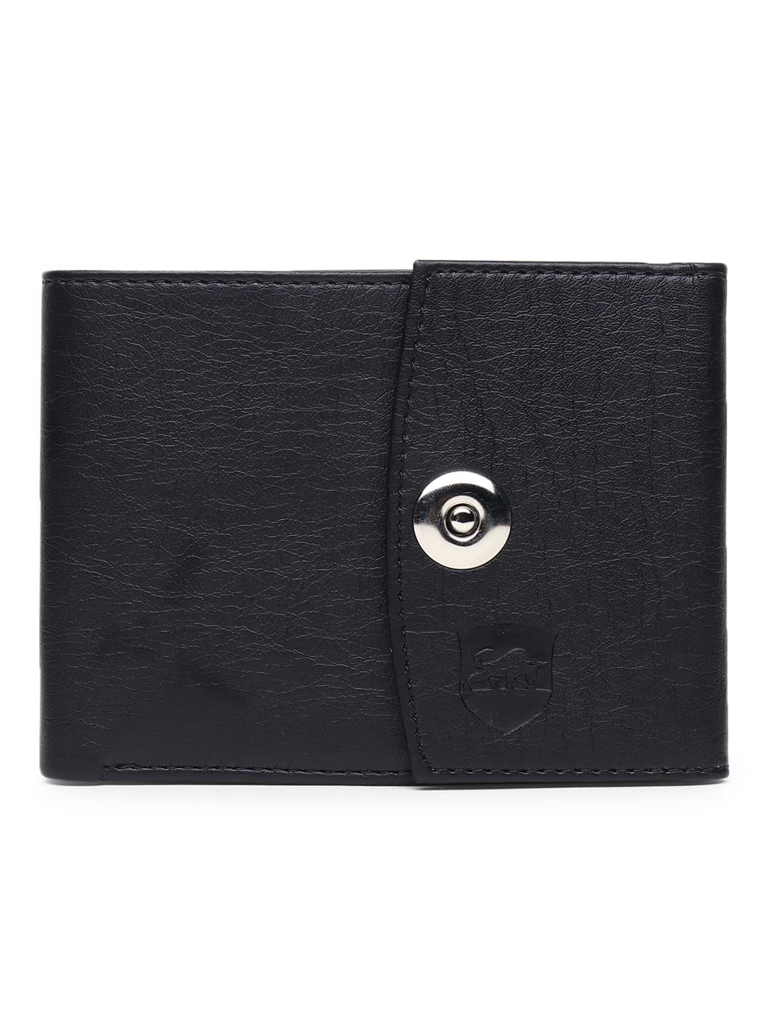 Black Album Design PU Leather Wallet for Men I 6 Card Slots I 2 Currency & Secret Compartments-image-36