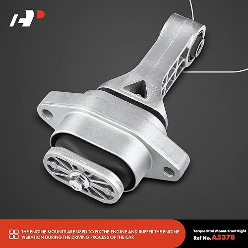 Miniatura 4 de A-Premium Juego de 3 piezas de montaje de motor de montaje de transmisión de montaje de puntal compatible con Chevrolet Aveo 2004-2011, Aveo5 y