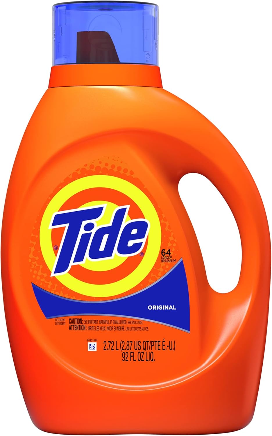 Tide Liquid Laundry Detergent, Original, 64 Loads ,92 Fl Oz, (Pack of 1)