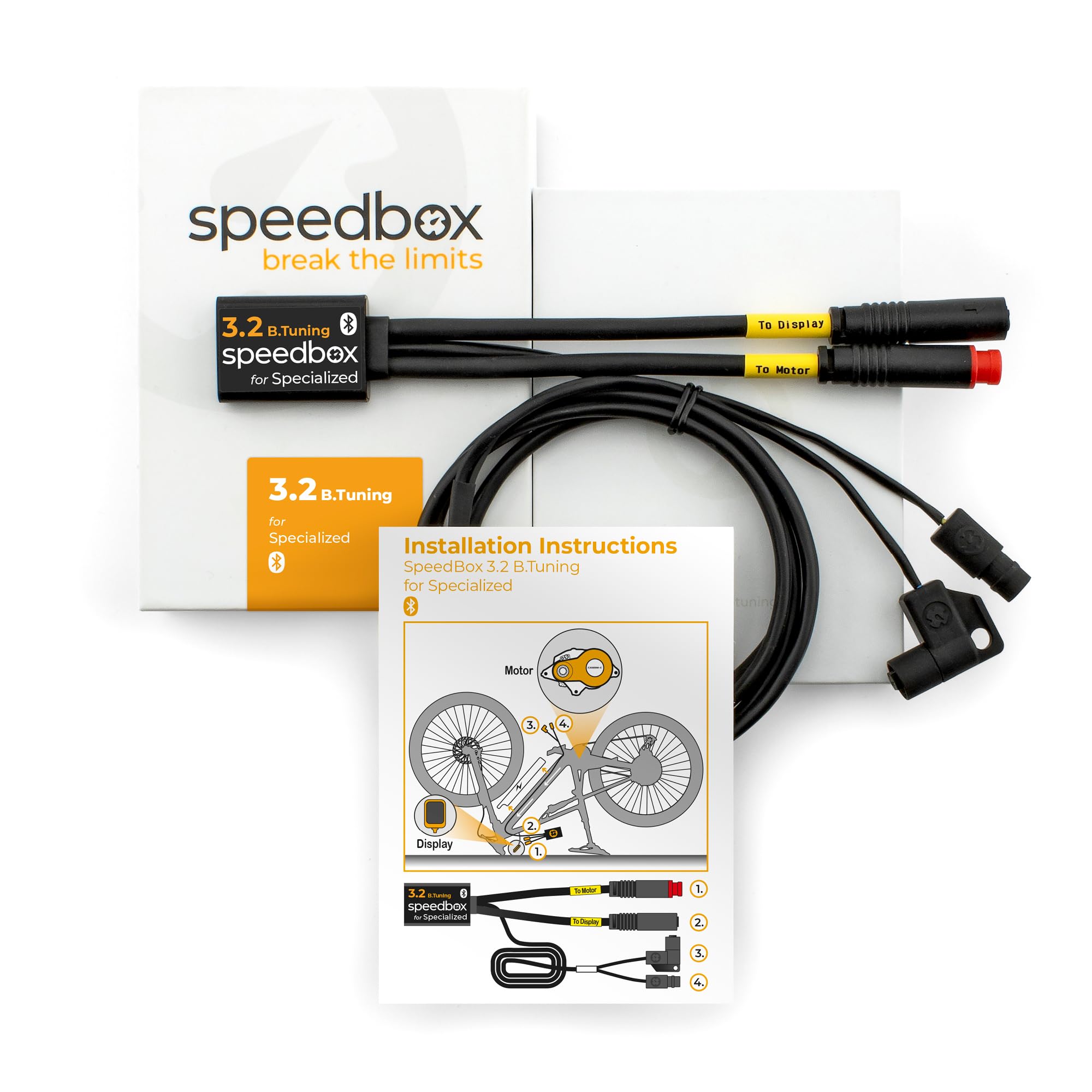 SpeedBox 3.2 Bluetooth Modulo Performance E-Bike, Specialized | Velocità di assistenza regolabile, SpeedBox Connect App, Specialized 3.1 (101 Nm) e S-Works (111 Nm)