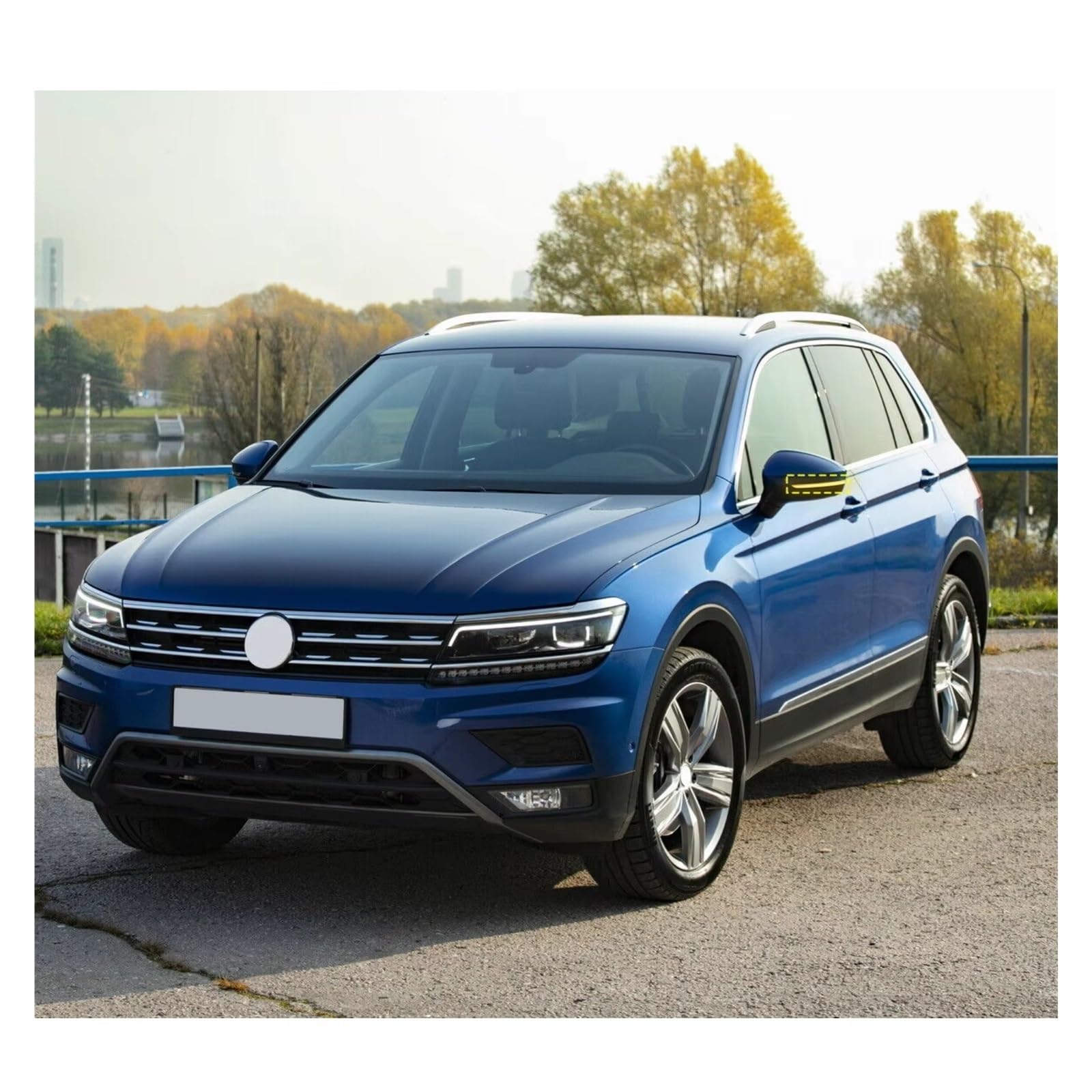 Luz Indicadora Espejo Retrovisor Para VW Para Tiguan Para MK2 2017 2018 2019 LR Luz LED Dinámica Señal Espejo Puerta Ala