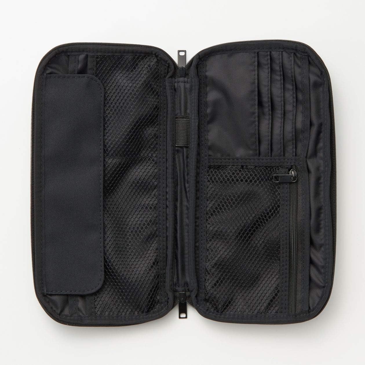 Muji Slim Passport Case, Black