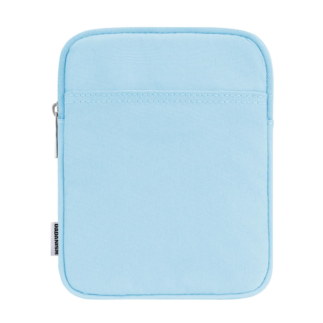 MoKo 6-7" Pagnière à Manches Rembourrées De Marguerite Brodées Pour Kindle Colorsoft,Kindle Paperwhite 12th Gen 2024, Kindle 2022-2016, Kindle Pouch For Oasis/Voyage/Kobo EReader, Marguerite Blanche