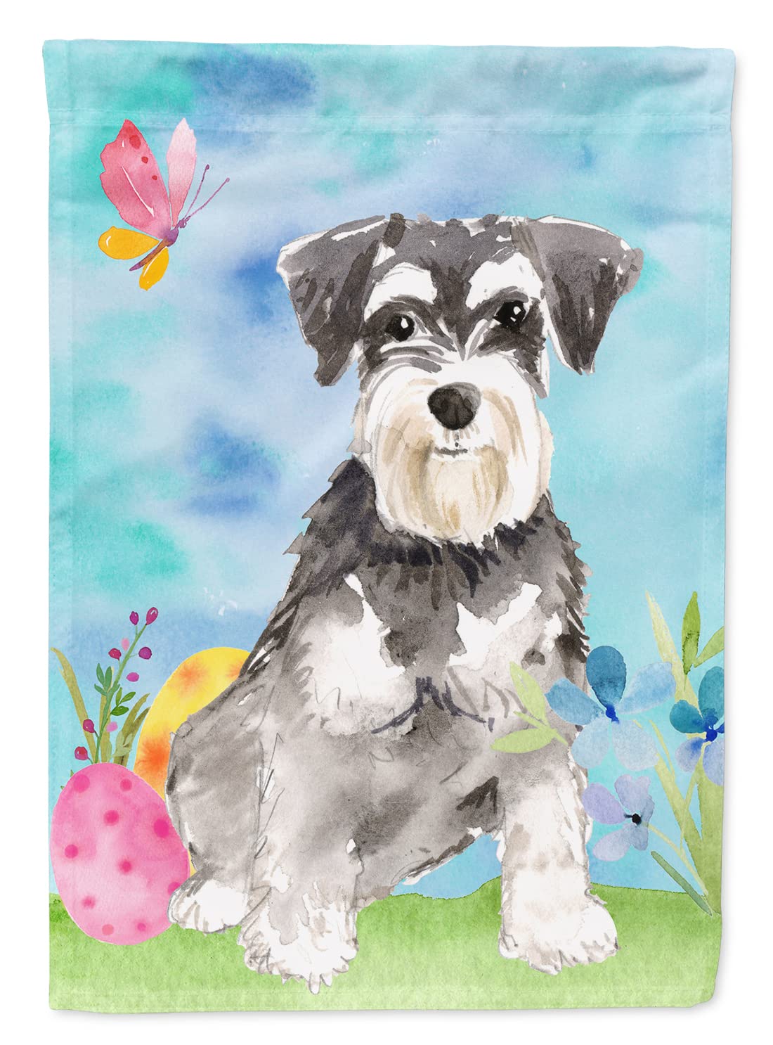 Drapeau Schnauzer grand format idée cadeau originale pour amateurs de chiens