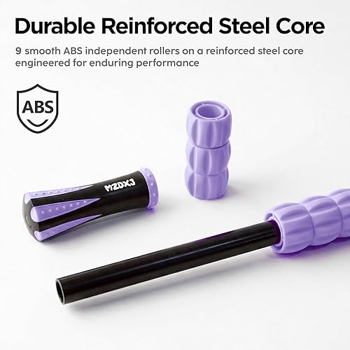 Miniatura 82 de Rodillo de masaje de madera para piernas y muslos, herramienta de mano para aliviar la fascia, drenaje linfático y esculpir el cuerpo, masajeador