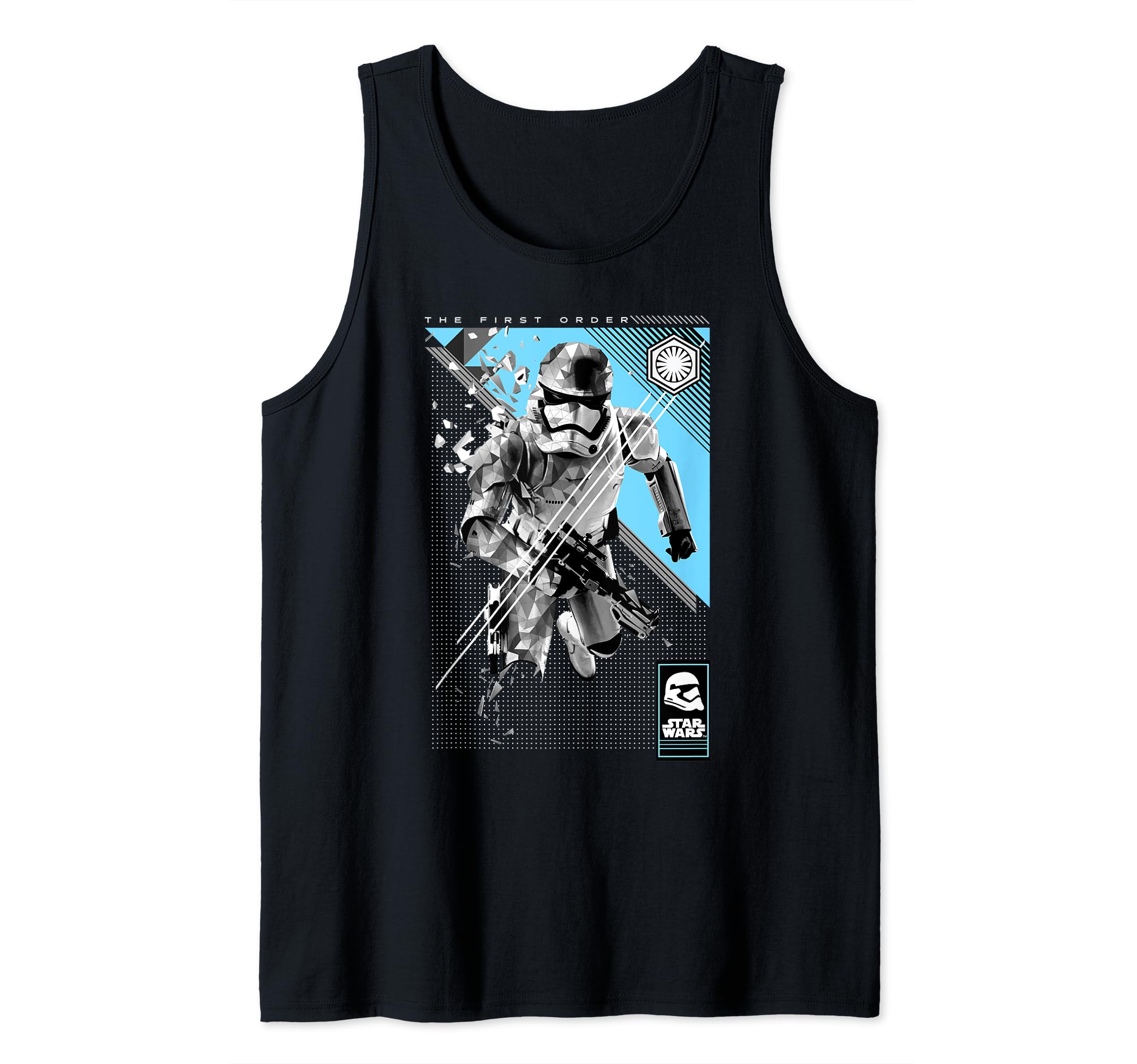 Débardeur Star Wars First Order Poly Trooper affiche d'art pour passionné - 2